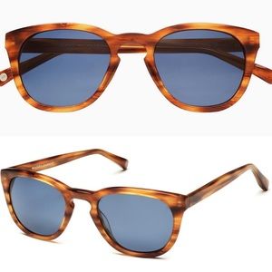 Warby Parker Ormsby sunglasses in English Oak